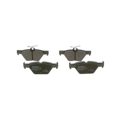 Abbildung von BOSCH 0 986 494 836 Bremsbelagsatz Low Metallic mit akustischer Verschleißwarnung Anti Quietsch Blech SUBARU: Outback V, XV II, Levorg I