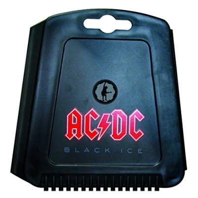 Abbildung von AC/DC&#039; Trapez Eiskratzer für das Auto, Eisschaber mit Eisbrecher Zähnen und Wasserabstreiflippe