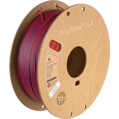 Abbildung von Polymaker Polyterra PLA Dual Color 1.75mm 1kg Mixed Berries (Red Dark Blue)