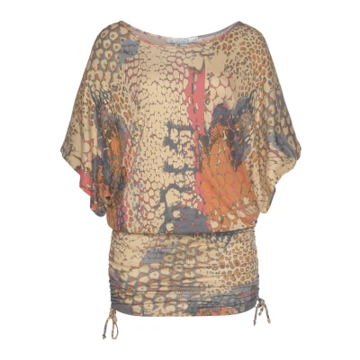 Abbildung von Buffalo Strandaccessoire, Damen, Größe: 32/34, Orange bedruckt