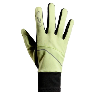 Abbildung von Odlo Sporthandschuhe Herren Damen Intensity Safety Light I Fahrradhandschuhe Laufhandschuhe Unisex