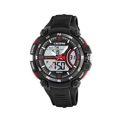 Abbildung von Calypso Watches Herren Analog Digital Quarz Uhr mit Plastik Armband K5779/6