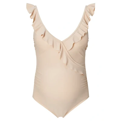 Abbildung von Noppies SIMA Badeanzug, Damen, Größe: XS, Light sand