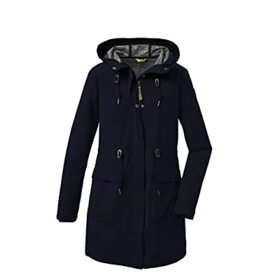 Abbildung von G.I.G.A. DX Damen Casual Softshell Parka mit Kapuze, Dunkelnavy, 42