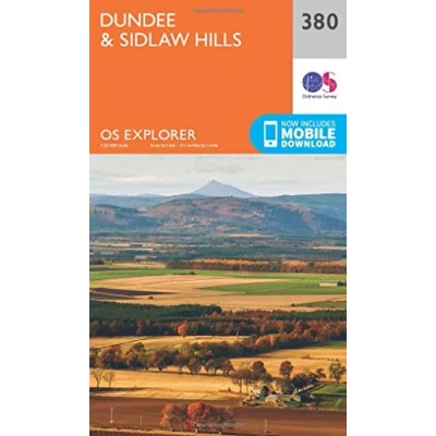 Abbildung von Dundee and Sidlaw Hills (OS Explorer Map, Band 380)
