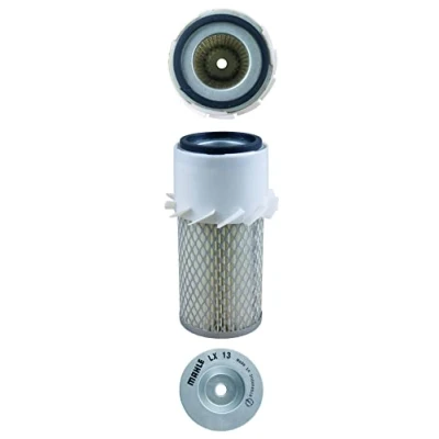 Abbildung von MAHLE ORIGINAL LX 13 Luftfilter 184,3 106,0, 83 Filtereinsatz