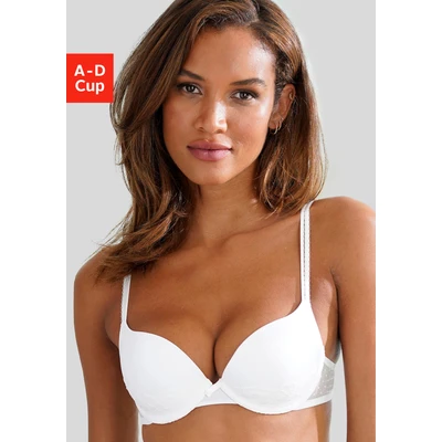 Abbildung von Lascana Betty BRA Bügel BH, Damen, Größe: 70D, White