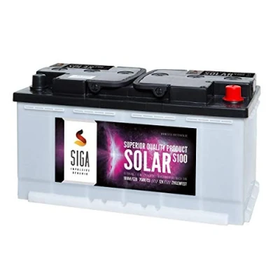 Abbildung von 100Ah 12V Solarbatterie Versorgungsbatterie Wohnmobil Solar Batterie zyklenfest