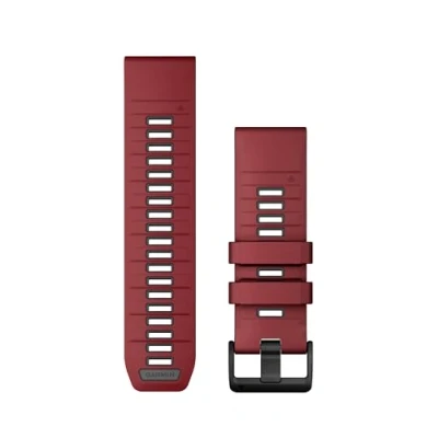 Abbildung von Garmin QuickFit, 26 mm Marsala/Graphit Silikonband