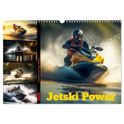 Abbildung von Jetski Power (Wandkalender 2025 DIN A3 quer), CALVENDO Monatskalender