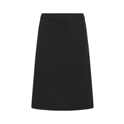 Abbildung von Kaffe Curve Alinienrock, Damen, Größe: 54/56, Black deep