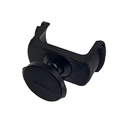 Abbildung von craVeDRIVE Handyhalterung Auto Magnet I Kompatibel Runde Lüftungen Dacia Zubehör 360 Drehbar Universal Telefonhalterung Magnetische Handy Halter für Duster, Dokker, Lodgy, Logan, Sandero