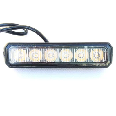 Abbildung von Matel Service LED Frontblitzer Heckblitzer 6 12V 24V für Schlepper, Traktoren, Bagger, LKW, PKW, Straßenräumer, usw.