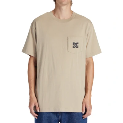 Abbildung von DC Shoes STAR Tshirt basic, Herren, Größe: XS, Thz plaza taupe
