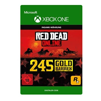 Abbildung von Rockstar Games Red Dead Redemption 2: 245 Goldbarren (DLC) Xbox One Download Code