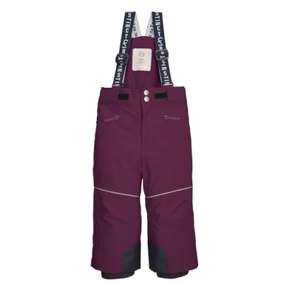 Abbildung von first instinct by killtec Kinder Skihose/Funktionshose mit Trägern und Schneefang FISW 48 MNS SKI PNTS, Pflaume, 110/116, 43392 000