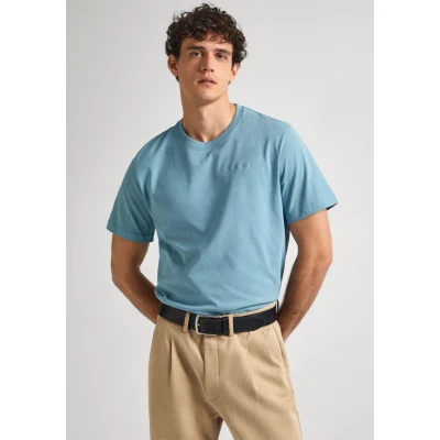Abbildung von Pepe Jeans Connor Tshirt basic, Herren, Größe: XXL, Quay blue