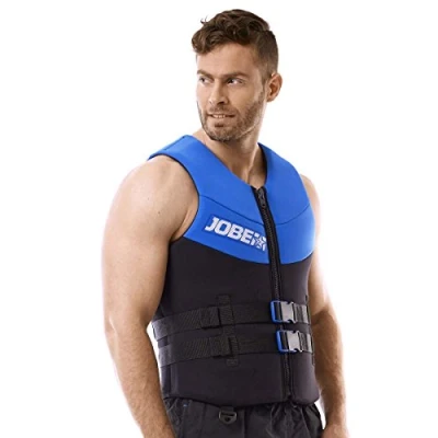 Abbildung von NEOPREN Blue Herren 50N Schwimmweste für Jetski Wakeboard Boot SUP Wasserski