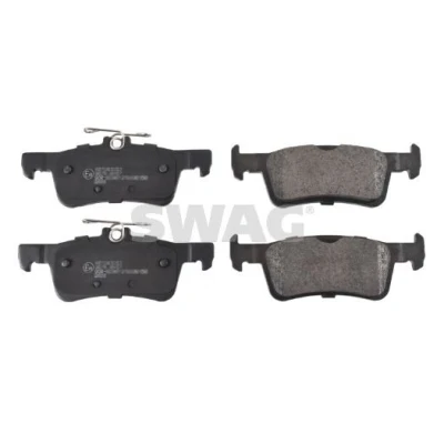 Abbildung von SWAG 33 10 2614 Bremsbelagsatz Hinterachse PEUGEOT: 308 SW 2, II Schrägheck, Kasten / Kombi, FORD: Fiesta 7, Mk7 Kastenwagen