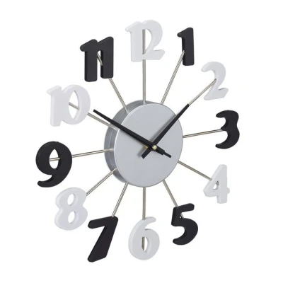 Abbildung von relaxdays Wanduhr ohne Rahmen (Farbmix 1)