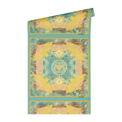 Abbildung von Versace Vliestapete &quot;Wallpaper 5 Design&quot;, leicht glänzend, Dschungel auffallende Fliesen Tapete