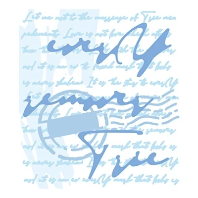 Abbildung von Sizzix Layered Stencils Scroll Text 4Stück