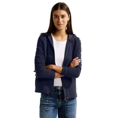 Abbildung von Cecil Sweatjacke, Damen, Größe: Small, Blau