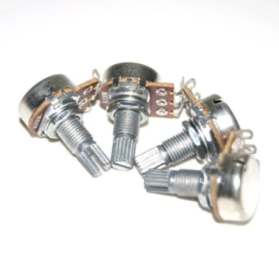 Abbildung von Unbekannt 4 x 100K Ohm A Pot Potentiometer für e Gitarre