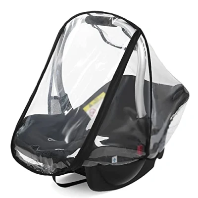 Abbildung von Universal Baby Autositz Regenschutz mit leicht zugänglichem Reißverschluss, wasserdichter für Autositze