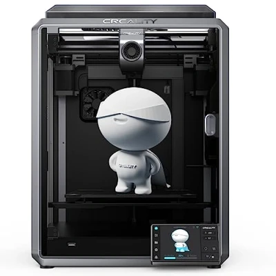 Abbildung von Creality K1 3D Drucker, Printer mit 600 mm/s Höchstgeschwindigkeit, 20000mm/s² Beschleunigung, Automatischer Nivellierung, 1.75mm Drucker Filament, Druckgröße 220x220x250 mm