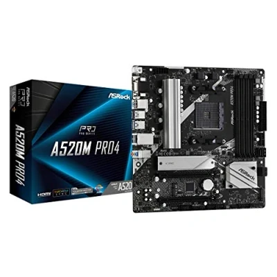 Abbildung von ASRock A520M PRO4 Mainboard AM4 Sockel