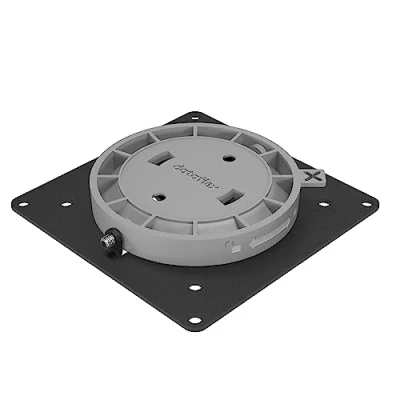Abbildung von Dataflex Viewgo Thin Client Halterung Desk 903 Schwarz, praktische Computerhalterung mit Schnellverschluss und Arretierung, VESA kompatibel, belastbar bis 3kg