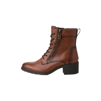 Abbildung von Tamaris MIT Touchit Schnürstiefelette, Damen, Größe: 36, Cognac Schuhe