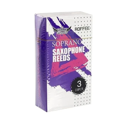 Abbildung von ROFFEE sax Schilf,soprano saxophone reeds strength 3.0,10 pcs/box,individual packing