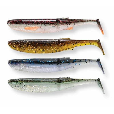 Abbildung von Savage Gear Craft Bleak Shad 10cm (5 Stück) Clear Water Mix Gummifisch
