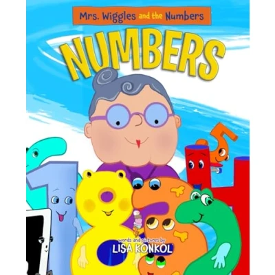 Abbildung von Mrs. Wiggles and the Numbers: Counting Book for Children, Math Read Aloud Picture Book: