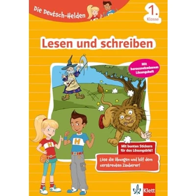 Abbildung von Klett Lesen und schreiben 1. Klasse: Deutsch Übungsheft für die Grundschule mit Stickern (Die Helden)