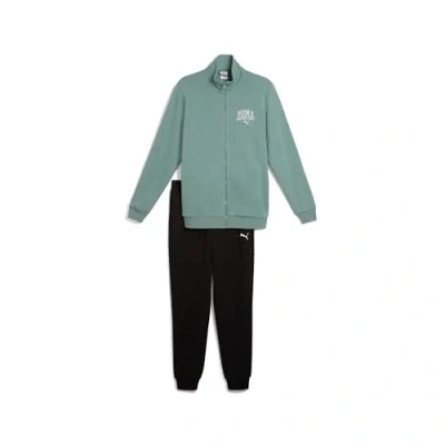 Abbildung von Puma Class SUIT Trainingsanzug, Herren, Größe: XXL, Green moon