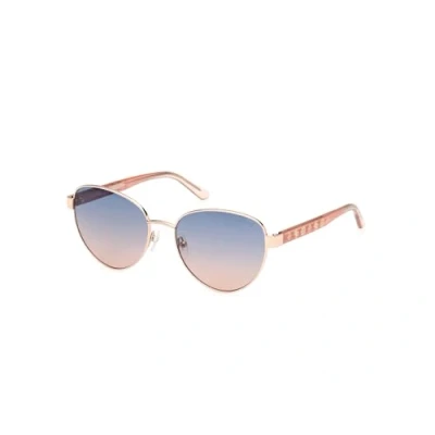 Abbildung von Guess Sonnenbrille, Damen, Größe: One Size, Oro blu notte sfumato