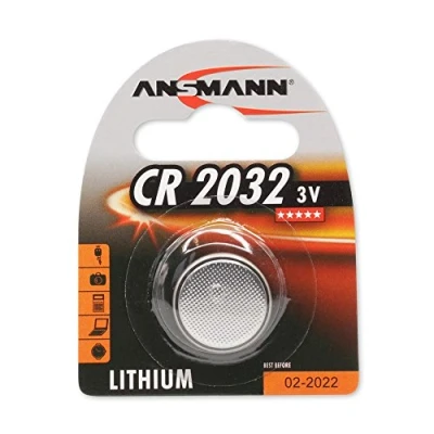 Abbildung von 4er Set: ANSMANN CR2032 Lithium Knopfzelle 3V