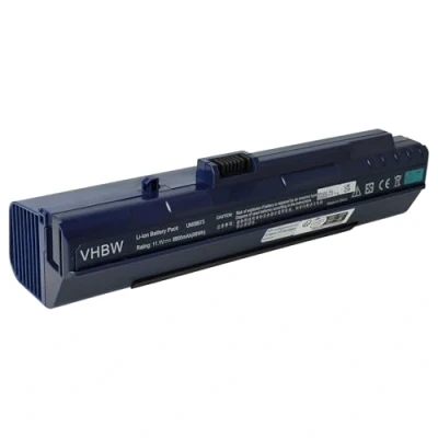 Abbildung von vhbw Akku kompatibel mit Acer Aspire One D250, ZG5 Notebook (8800mAh, 11,1V, Li Ion)