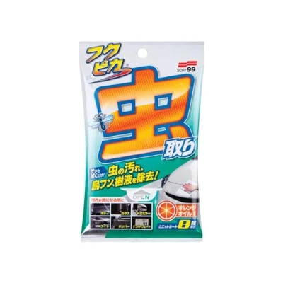 Abbildung von SOFT99 Fukupika Bugs Wipes 04119 Insektenentferner Beutel