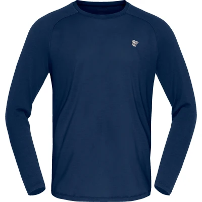 Abbildung von Norröna femund pureUll Long sleeve Ms Herren (Dunkelblau M Größe)