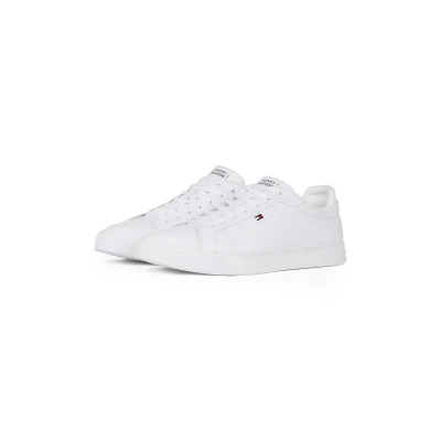 Abbildung von Tommy Hilfiger ICON Court FLAG Sneaker low, Herren, Größe: 40, White Schuhe