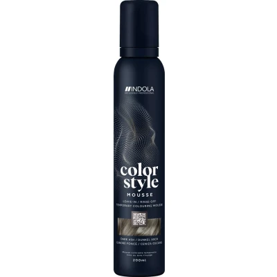 Abbildung von Indola Color Style Mousse Dark Ash 200ml