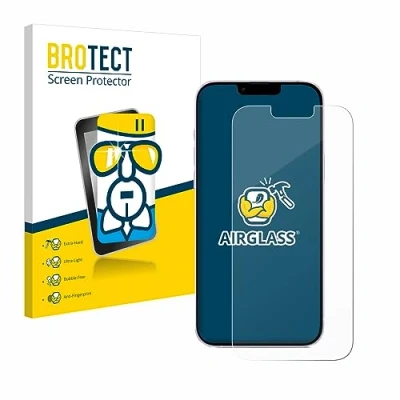 Abbildung von BROTECT Schutzglas für Apple iPhone 14 Plus Schutzfolie Panzer Folie Glas [Extrem Kratzfest 9H, Anti Fingerprint, Ultra Transparent]