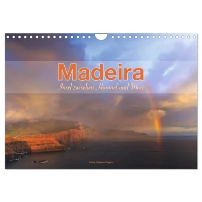 Abbildung von Madeira, Insel zwischen Himmel und Meer (Wandkalender 2025 DIN A4 quer), CALVENDO Monatskalender: Bilder von der Madeira