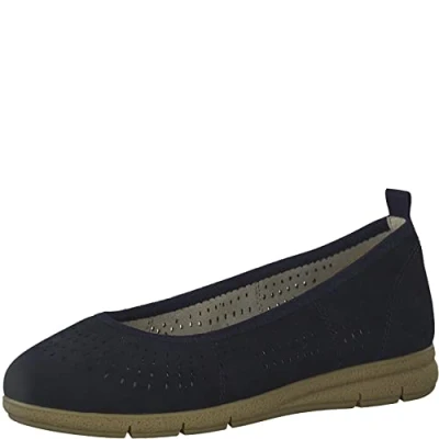Abbildung von Tamaris Klassischer Ballerina navy, Damen, Größe: 37, Navy Schuhe