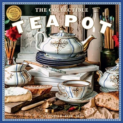 Abbildung von Collectible Teapot Wall Calendar 2024: A Tea Obsessive&#039;s Dream Come True
