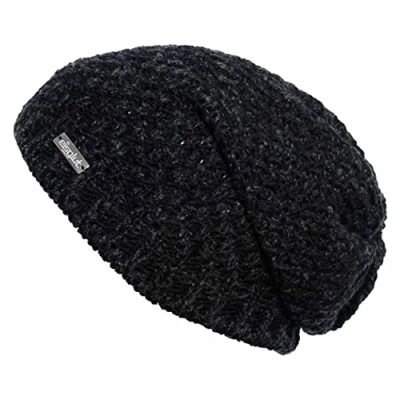 Abbildung von Eisglut Damen Miriaml Strickmütze, schwarz, M 57 58cm